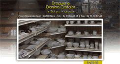 Desktop Screenshot of droguerie-danino-cristalor.com